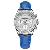 Fashion Diamond Calendar Luminous Fine Steel Women's Watch Utrano