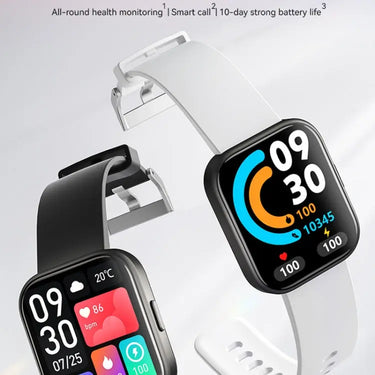 GTS6 1.69 inch Runmefit  Pressure MET BT Call Smart Watch, Heart Rate / Blood Pressure / Body Temperature Utrano