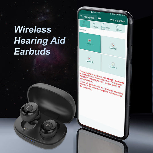 H001 Rechargeable Bluetooth Digital Headset Sound Amplifier  