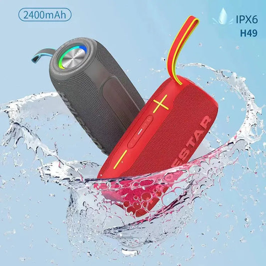 HOPESTAR H49 RGB Light TWS Waterproof Wireless Bluetooth Speaker Utrano