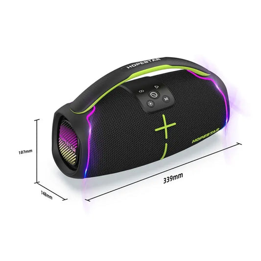HOPESTAR H61 Outdoor IPX6 Waterproof Portable 50W Surround Bluetooth Speaker Utrano