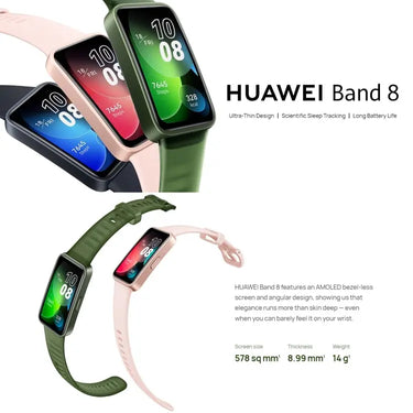 HUAWEI Band 8 NFC 1.47 inch AMOLED Smart Watch, Support Heart Rate / Blood Pressure / Blood Oxygen / Sleep Monitoring, HUAWEI Band 8 NFC Utrano