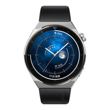 HUAWEI WATCH GT 3 Pro Titanium Smart Watch 46mm Genuine Leather Wristband, 1.43 inch AMOLED Screen, Support ECG / GPS / 14-days Battery Life, 46mm Rubber Wristband, 46mm Genuine Leather Wristband - UTrano