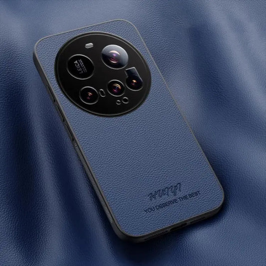 HUIYI Leather Magnetic Phone Case, For Xiaomi 15 Ultra, For Xiaomi 15 Pro, For Xiaomi 15, For Xiaomi 14T Pro  For Xiaomi 15 Ultra / Blue