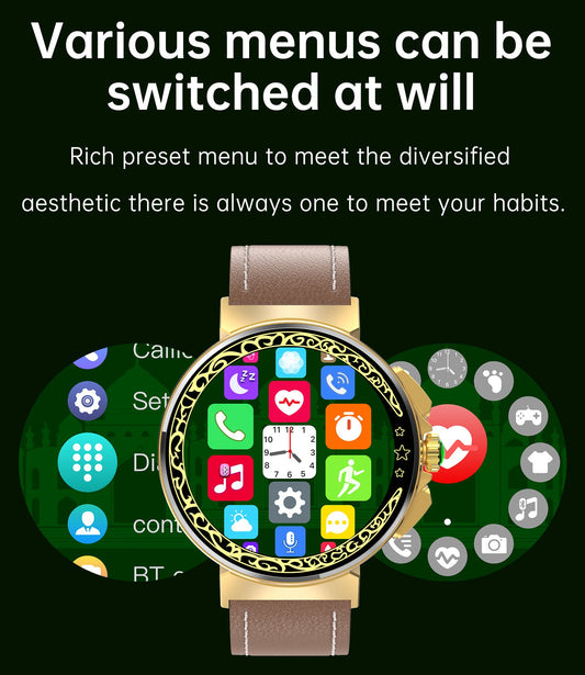 Health Monitoring Sports Bluetooth Watch  