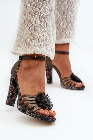  Heel sandals model 198879 Step in style 