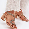  Heel sandals model 212357 Step in style 
