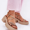  Heel sandals model 214994 Step in style 