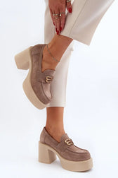  Heeled low shoes model 193930 Step in style 