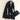 Hepburn Style Reversible Cashmere Coat Women's Mid-length British Classic Style Cape Woolen Coat  