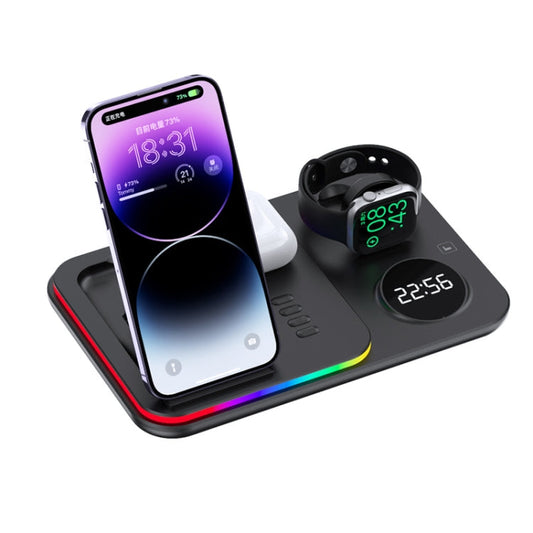 30W 4 in 1 Multifunctional Wireless Charger, 4 in 1  