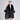 Imitation Rex Rabbit Fur Collar Cape And Shawl Women's Plus Size Loose Woolen Coat  