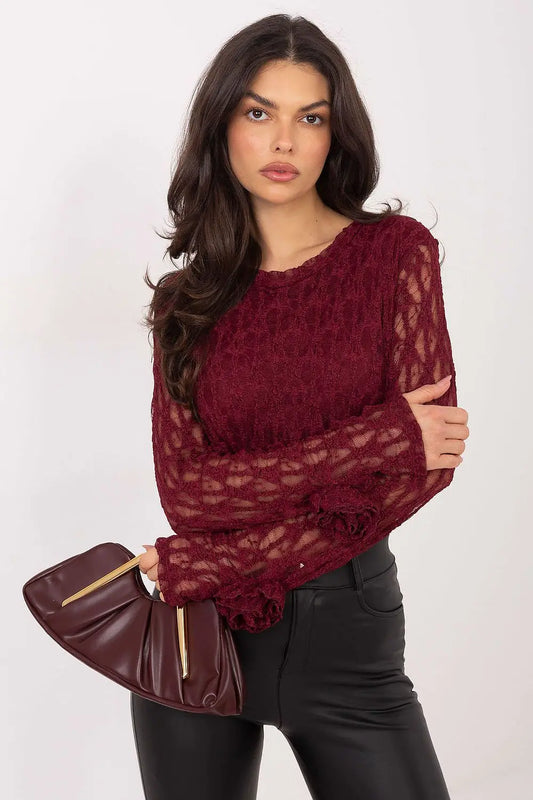  Lace blouse model 222455 Italy Moda 