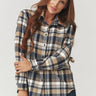  Long sleeve shirt model 219732 Makadamia 