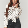  Long sleeve shirt model 220782 Makadamia 
