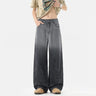 Loose Patchwork Lyocell Coolmax Denim Pants for Men  