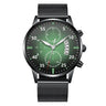 Luminous Calendar Dial Three Eyes And Six Needles Calendar Watch Men Utrano