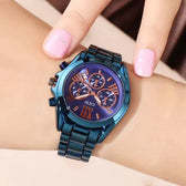 Luxury rose gold women casual watch  