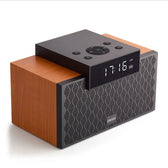 M260 Wireless Bluetooth Speaker Intelligent Alarm Clock Home Wooden  