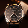 Male luxury Watch Simple Watch Cross - Border dress watch  