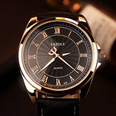 Male luxury Watch Simple Watch Cross - Border dress watch  