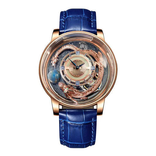 Men's Fashion Tourbillon Good Luck Comes Watch Utrano