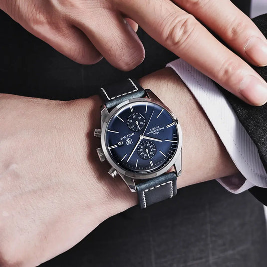 Men's Multi-functional Fashion Business Waterproof Quartz Watch Utrano