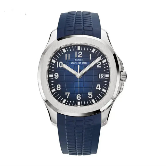 Men's Rubber Sports Quartz Watch Fashion Luminous Waterproof Utrano