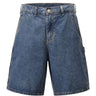 Men's Washed Denim Bermuda Shorts  