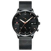 Men's Watch Waterproof Quartz Watch Calendar Watch Maker  