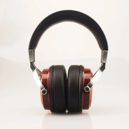 Music Monitoring Wooden Head-mounted Wooden Headphones  