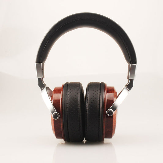 Music Monitoring Wooden Head-mounted Wooden Headphones  