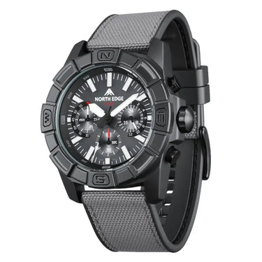 NORTH EDGE BLAZE Outdoor Waterproof Men Solar Charging Smart Sports Watch  