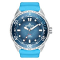  Blue Rubber Strap