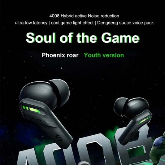 Original Xiaomi Black Shark TWS True Wireless Bluetooth Earphone Youth Edition, Xiaomi Black Shark Youth Edition - UTrano