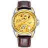 Pausini automatic mechanical watches Mens watch Korean business hollow waterproof mechanical watch wholesale gift 
