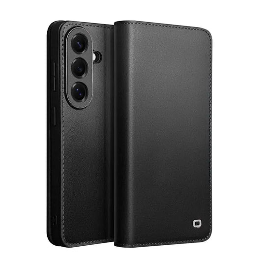 QIALINO Classic Gen2 Genuine Leather Phone Case, For Samsung Galaxy S26+ 5G, For Samsung Galaxy S26 Ultra 5G, For Samsung Galaxy S26 5G  