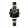 Rhinestone Ceramic Waterproof Quartz Ladies Watch 