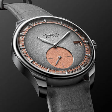 AGELOCER In-House Movement Premium Petite Seconde Men's Business Luxury Automatic Mechanical Watch Birthday Gift for Men  