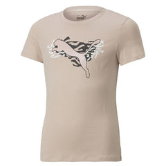 Child's Short Sleeve T-Shirt Puma Alpha
