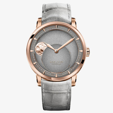 AGELOCER Major Breakthrough 29.51-Days Moon Phase Dark Grey Original Astronomer Men's Mechanical Watch Birthday Gift for Men  