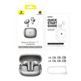 Baseus Bowie MP1 ANC Bluetooth 6.0 True Wireless Earbuds -55dB Adaptive Hybrid ANC Earphones Hi-Res LDAC 6-Mic ENC In-Ear Buds  