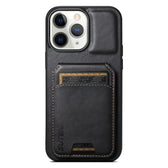 Suteni H02 Leather Wallet Stand Back Phone Case, For iPhone X / XS, For iPhone XR, For iPhone XS Max, For iPhone 12 / 12 Pro  