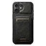 Suteni H02 Leather Wallet Stand Back Phone Case, For iPhone 17 Pro Max, For iPhone 17 Pro, For iPhone 17, For iPhone Air, For iPhone 16e, For iPhone 16 Pro Max, For iPhone 16 Pro, For iPhone 16 Plus  