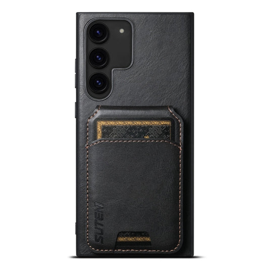 Suteni H02 Leather Wallet Stand Back Phone Case, For Samsung Galaxy S22 Ultra 5G, For Samsung Galaxy S22+ 5G, For Samsung Galaxy Note20 5G, For Samsung Galaxy Note20 Ultra 5G  