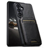 Suteni H02 Leather Wallet Stand Back Phone Case, For Samsung Galaxy S26+ 5G, For Samsung Galaxy S26 Ultra 5G, For Samsung Galaxy S25+ 5G, For Samsung Galaxy S25 Ultra 5G, For Samsung Galaxy S24 Ultra 5G, For Samsung Galaxy S24+ 5G                      ...  