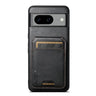 Suteni H02 Leather Wallet Stand Back Phone Case, For Google Pixel 9, For Google Pixel 8a, For Google Pixel 8 Pro, For Google Pixel 8, For Google Pixel 7a, For Google Pixel 7 Pro, For Google Pixel 7, For Google Pixel 6a  