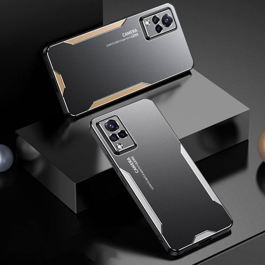 Blade Series TPU Hybrid Metal Phone Case, For vivo S9, For vivo X60, For vivo S7, For vivo Y70s, For vivo S6  