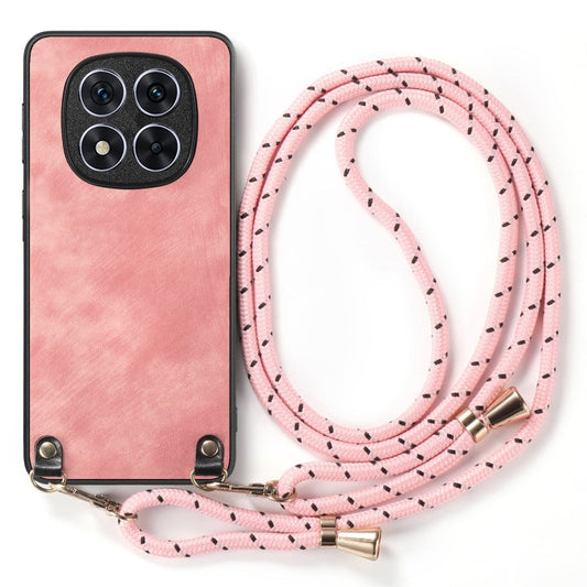 Vintage Leather PC Back Cover Phone Case with Crossbody Strap, For Xiaomi Redmi Note 14 Pro+ 5G, For Xiaomi Redmi Note 14 Pro 5G, For Xiaomi Redmi Note 13 Pro 4G, For Xiaomi Redmi Note 13 4G  
