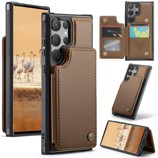 CaseMe C22 Card Slots Holder RFID Anti-theft Phone Case, For Samsung Galaxy S25 Ultra 5G, For Galaxy S25 FE / S26 FE 5G, For Samsung Galaxy A17  